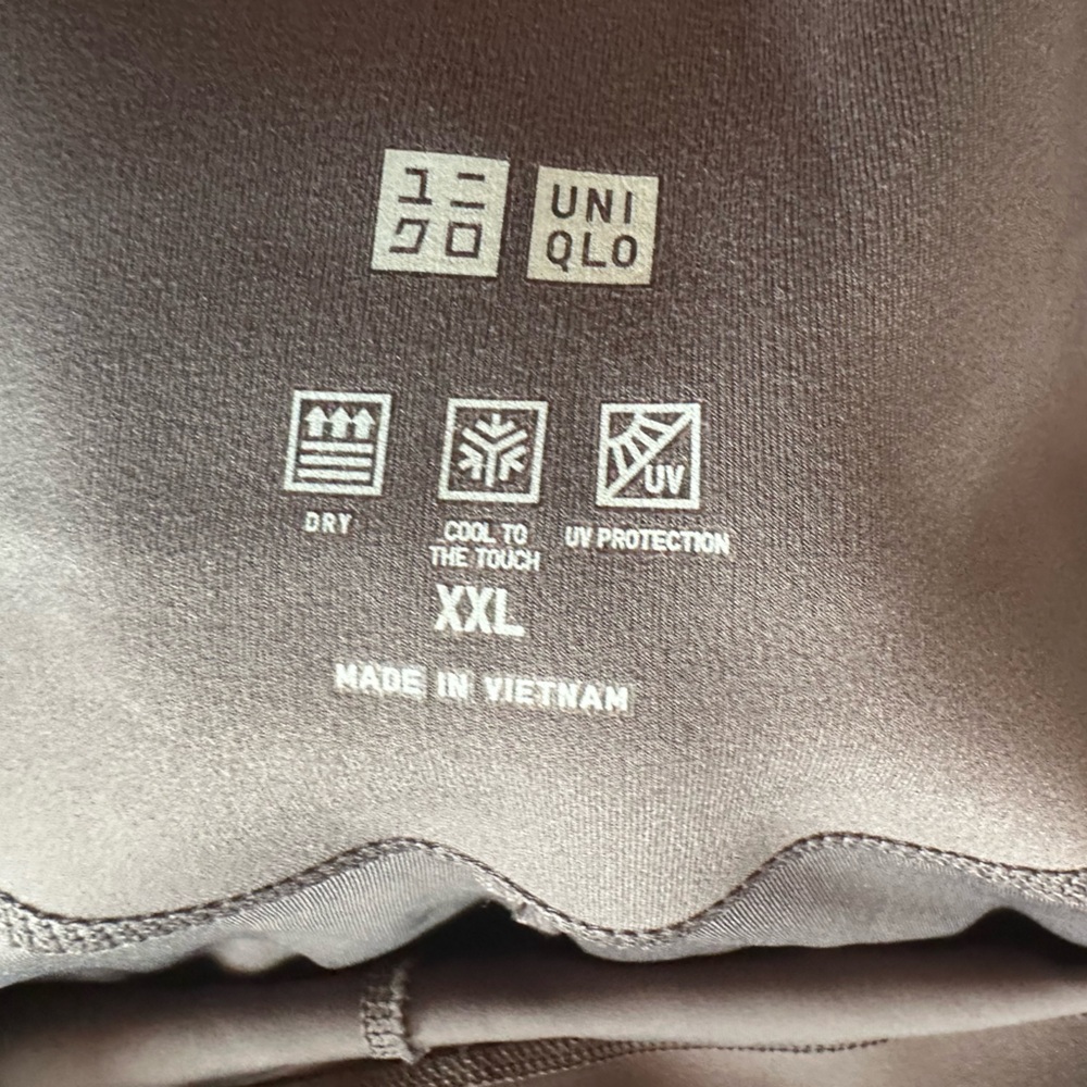Uniqlo Airrhythm Grey Leggings size XXL - Picture 3 of 3